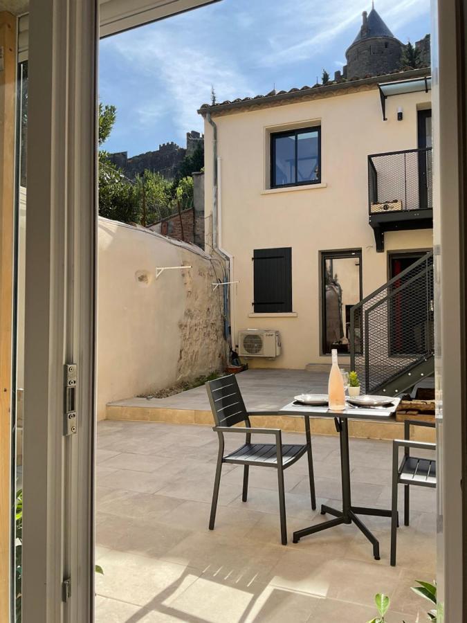 Ma Pierre A L'Edifice, Face A La Cite Vue Sublime, Studio Avec Terrasse Carcassonne Zewnętrze zdjęcie