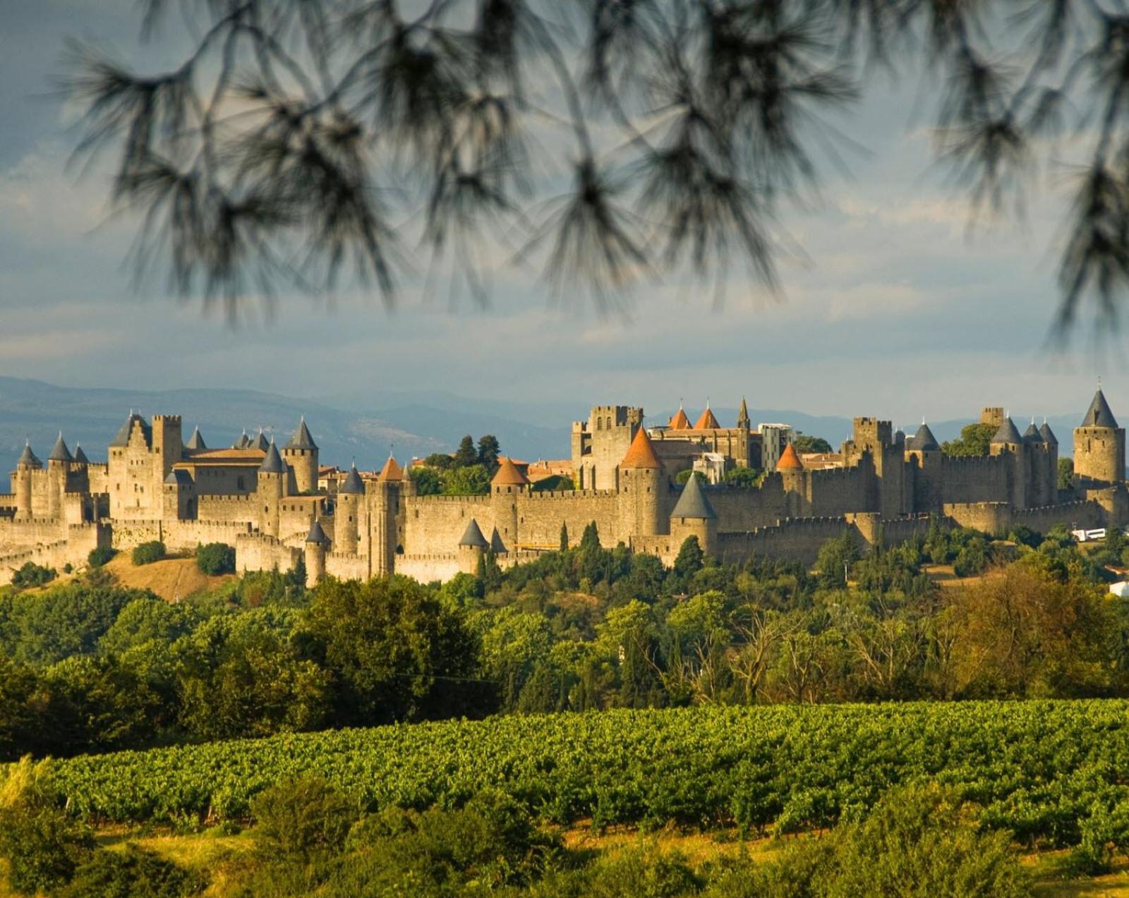 Ma Pierre A L'Edifice, Face A La Cite Vue Sublime, Studio Avec Terrasse Carcassonne Zewnętrze zdjęcie